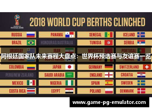 阿根廷国家队未来赛程大盘点：世界杯预选赛与友谊赛一览