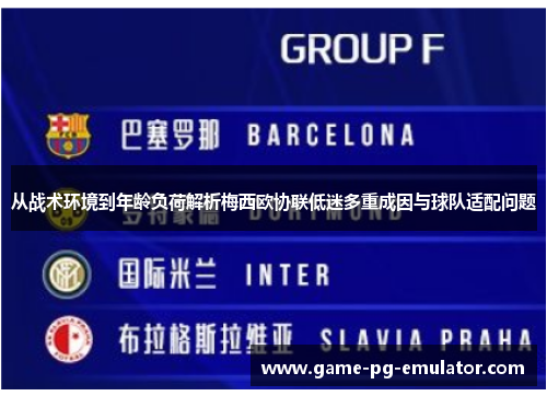 从战术环境到年龄负荷解析梅西欧协联低迷多重成因与球队适配问题